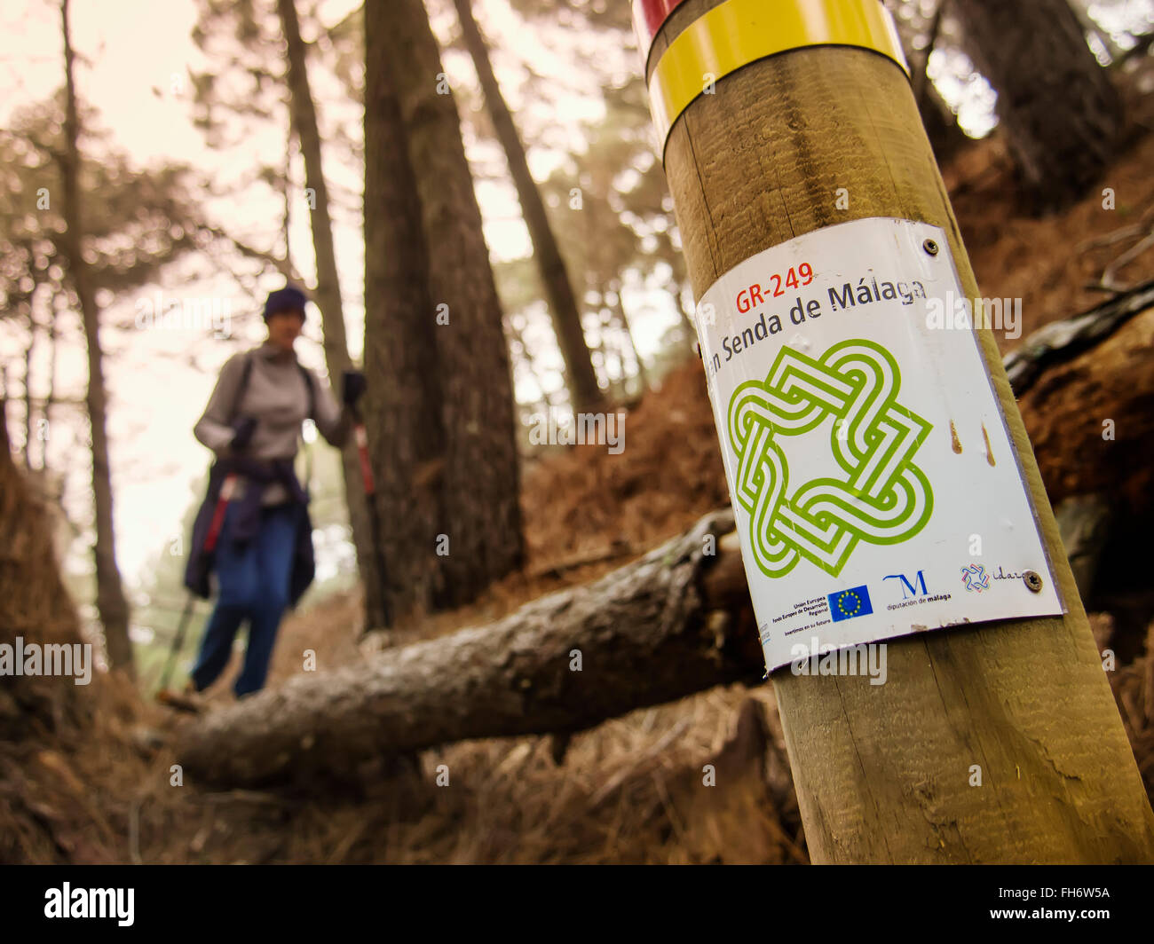 Hiking signals hi-res stock photography and images - Alamy