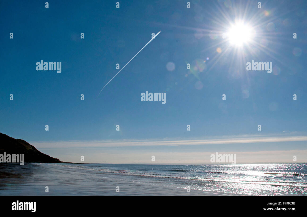 Gower peninsula uk 24th february hires stock photography and images