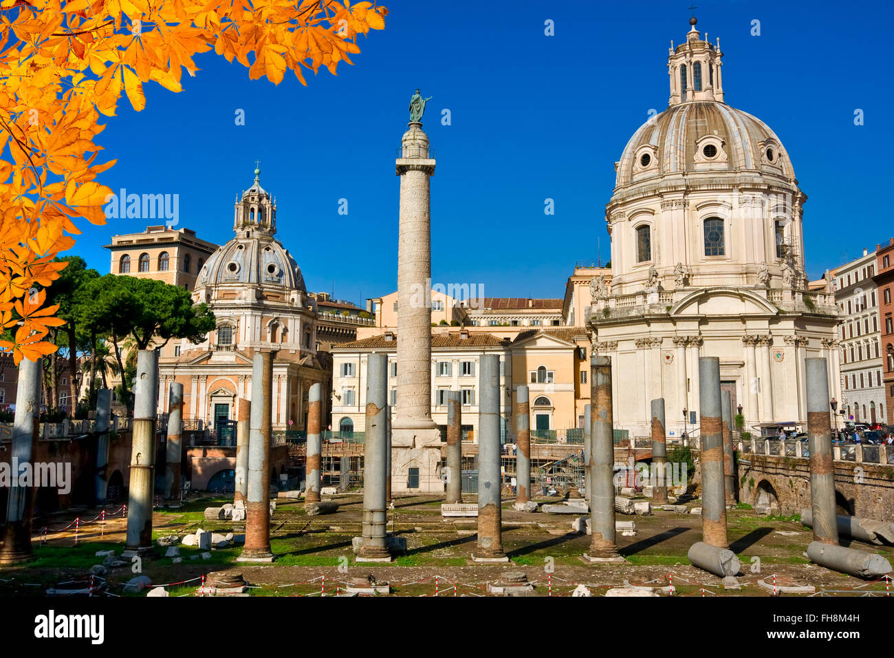 Rome forum romanum st hi-res stock photography and images - Alamy