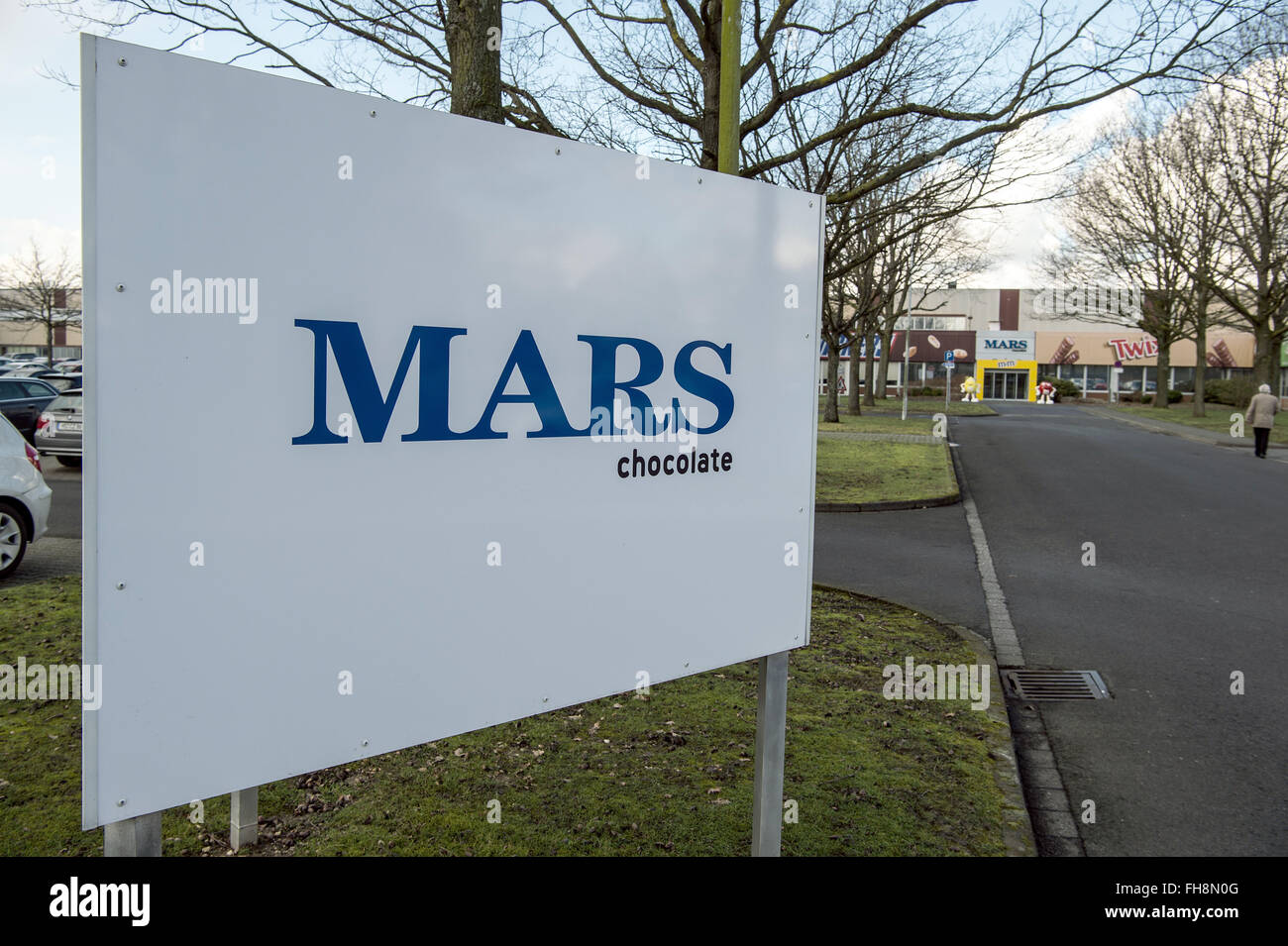 Viersen, Germany. 24th Feb, 2016. The headquarters of Mars Stock Photo