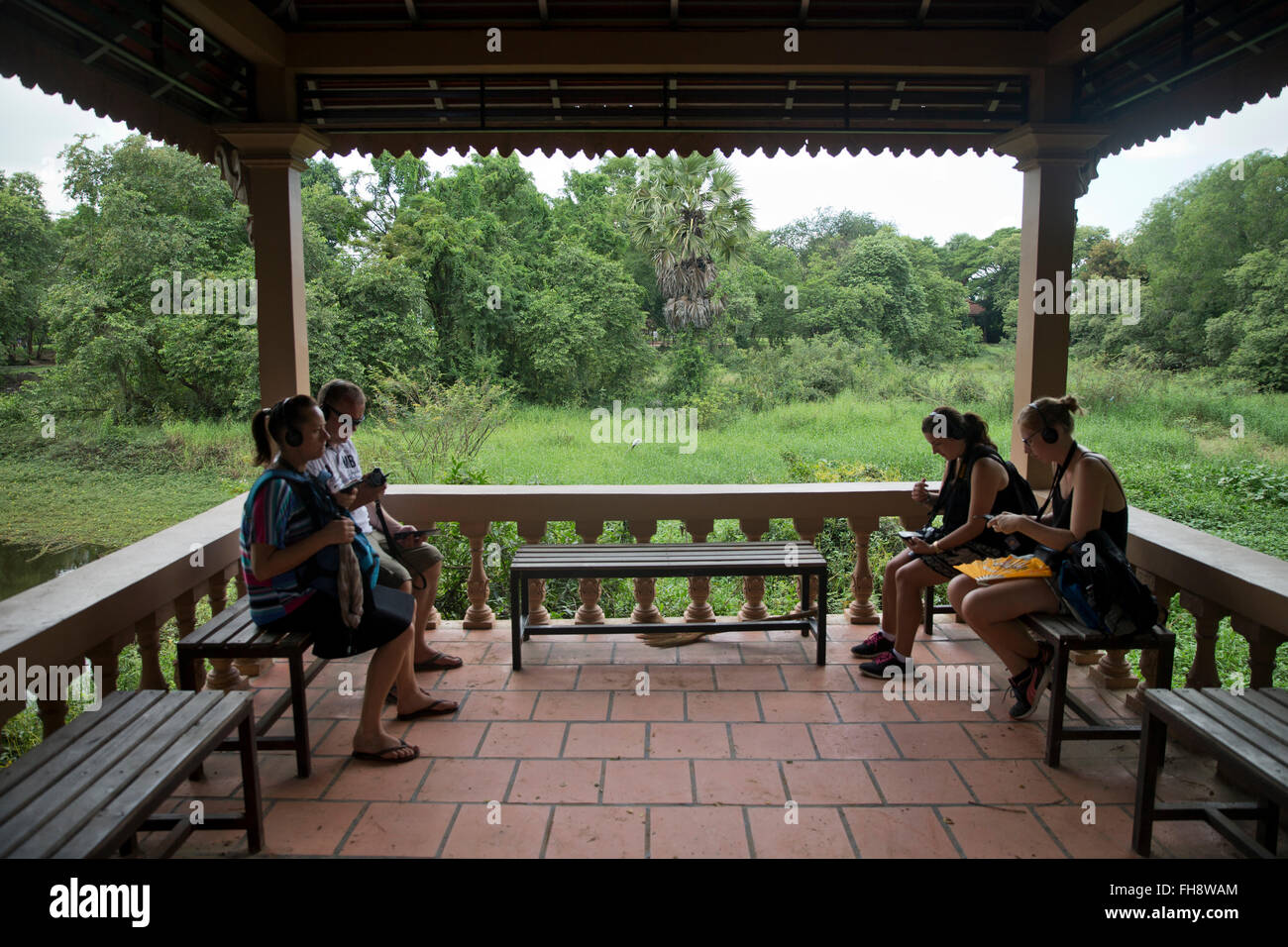 Killing Fields memorial in Phnom Penh, Cambodia Stock Photo