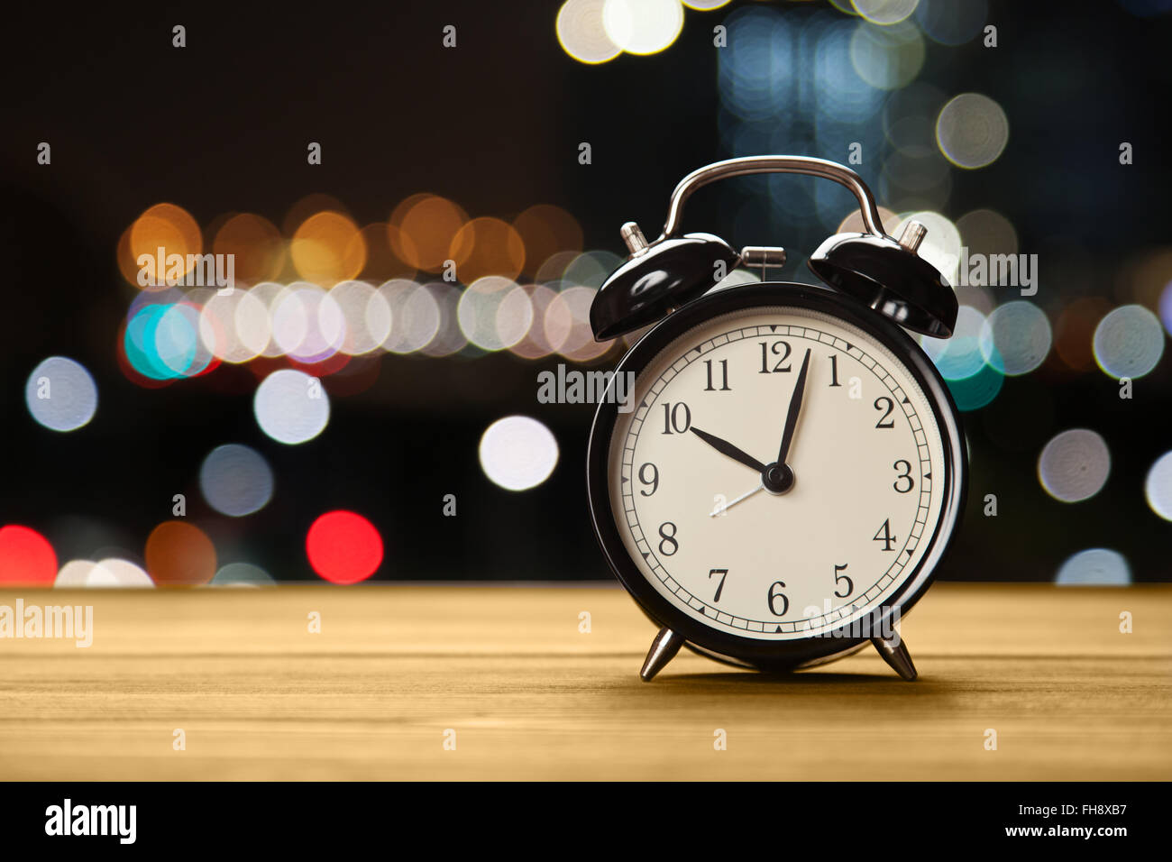 Vintage alarm clock Stock Photo - Alamy