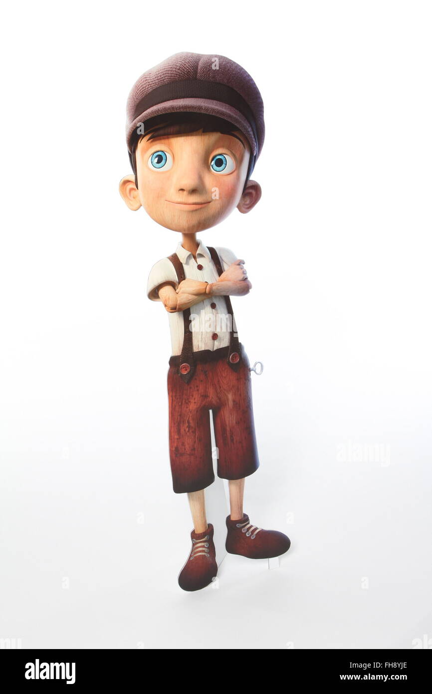 animated cartoon, 'Pinocchio', DEU 2013, direction: Anna Justice, scene, Third-Party-Permissions-Neccessary Stock Photo