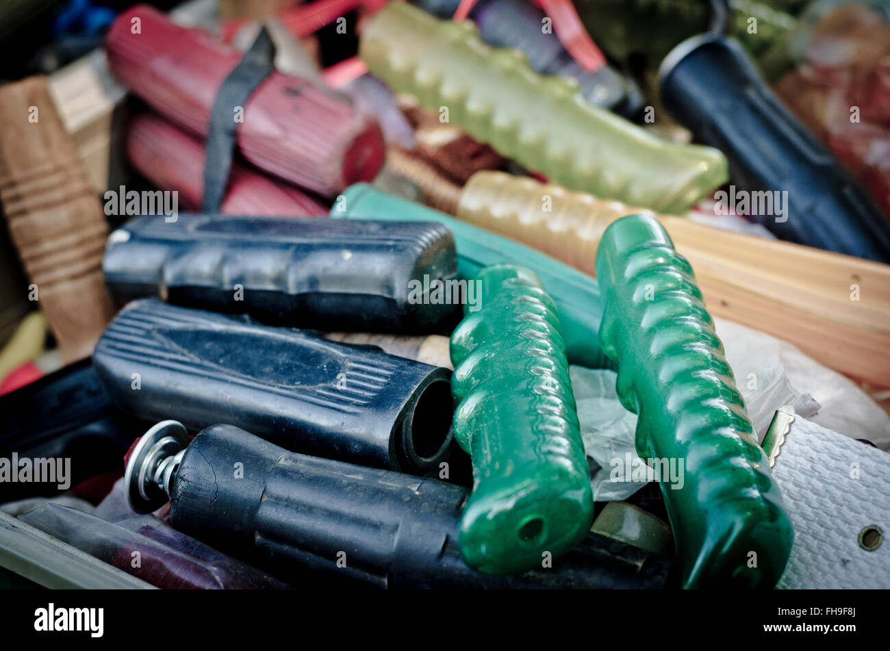Rubber Grips Stock Photo