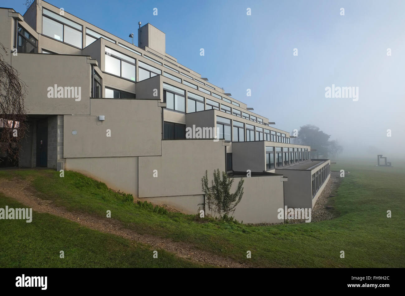 student accommodation,uea, norwich, norfolk, england Stock Photo