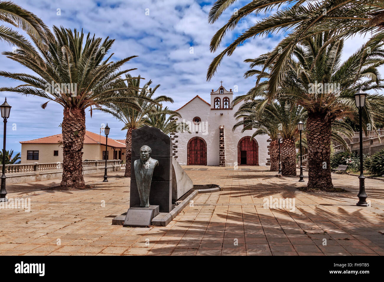 Church Santo Domingo La Palma Spain Stock Photo