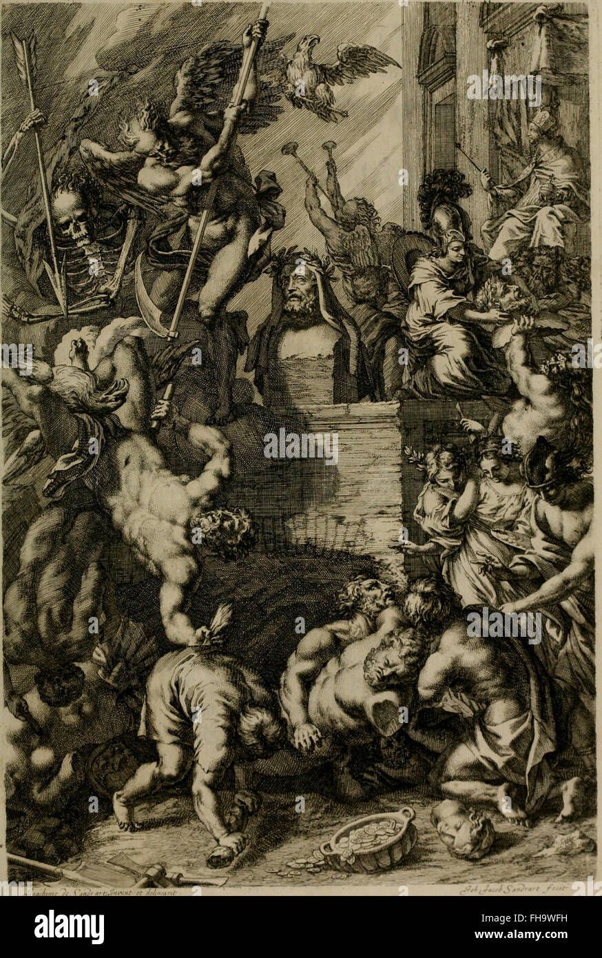 A detailed catalog of ancient gods depicted in the most famous Greek