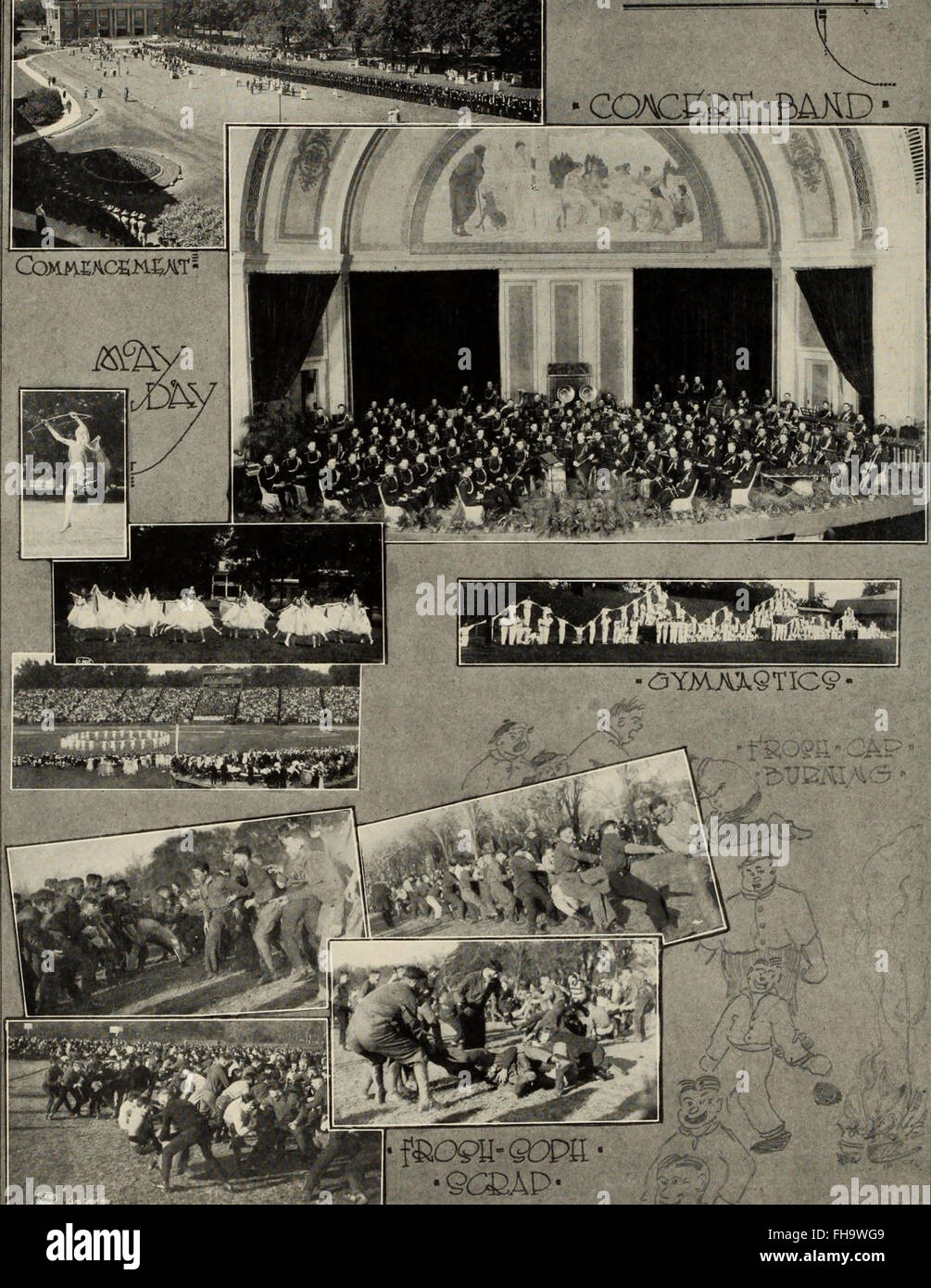 Illinois athletics (1922 Stock Photo Alamy