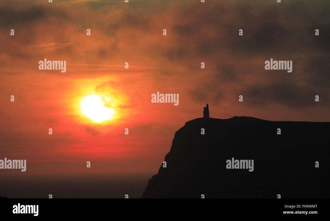 Milners Tower, Port Erin, Isle of Man sunset Stock Photo Alamy Milners Tower, Port Erin, Isle of Man sunset Stock Photo Alamy