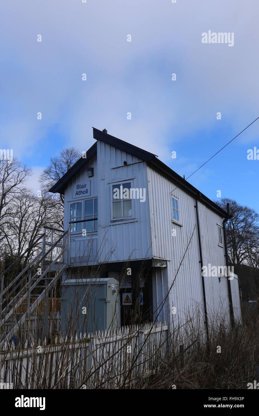 Scotland Signal Box Scottish signal box hi-res stock photography and images - Alamy