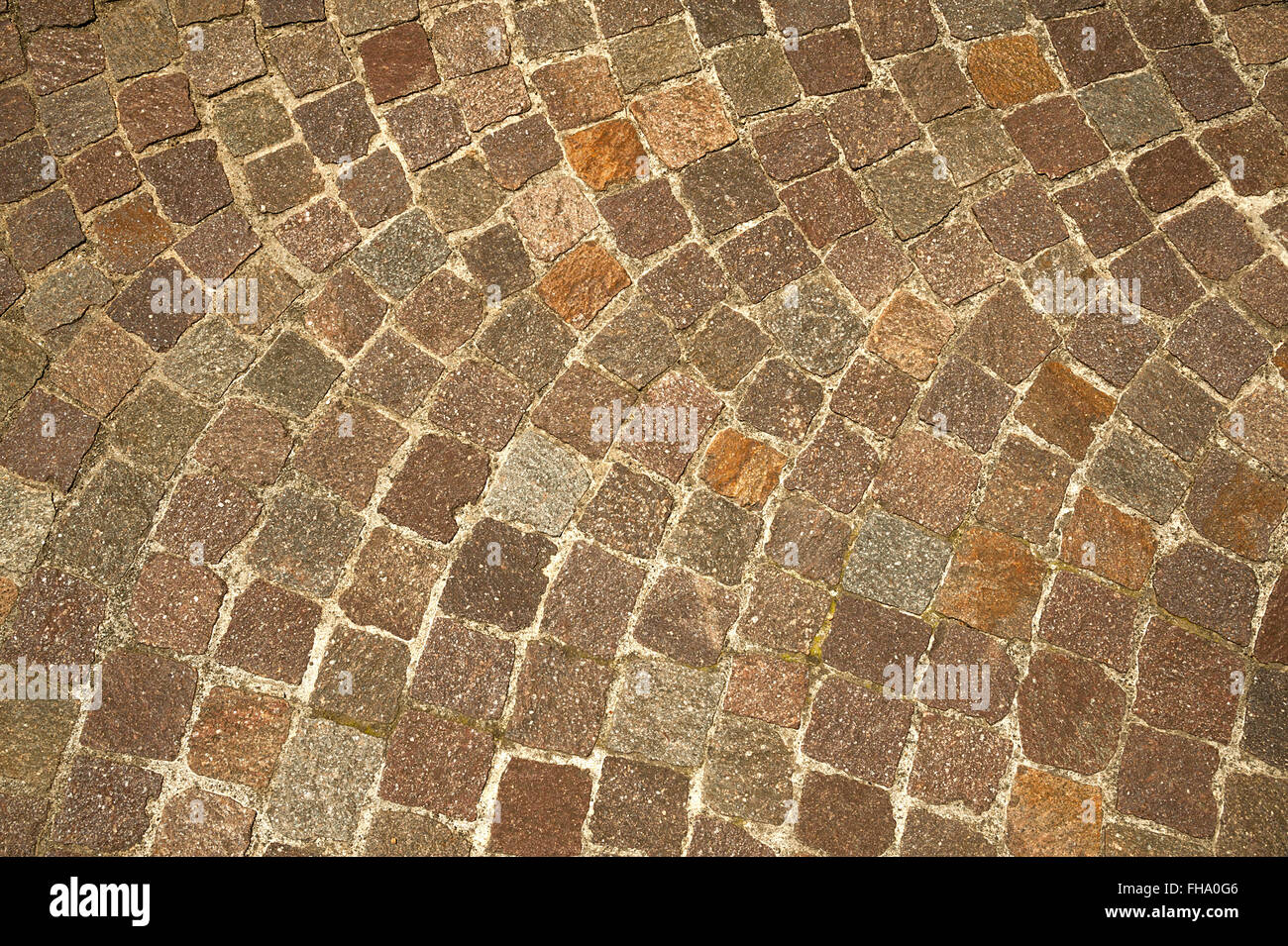 Natural stone tile road curve background Stock Photo Alamy