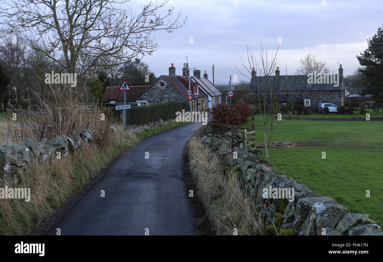 Brunton Fife Scotland February 2016 Stock Photo Alamy