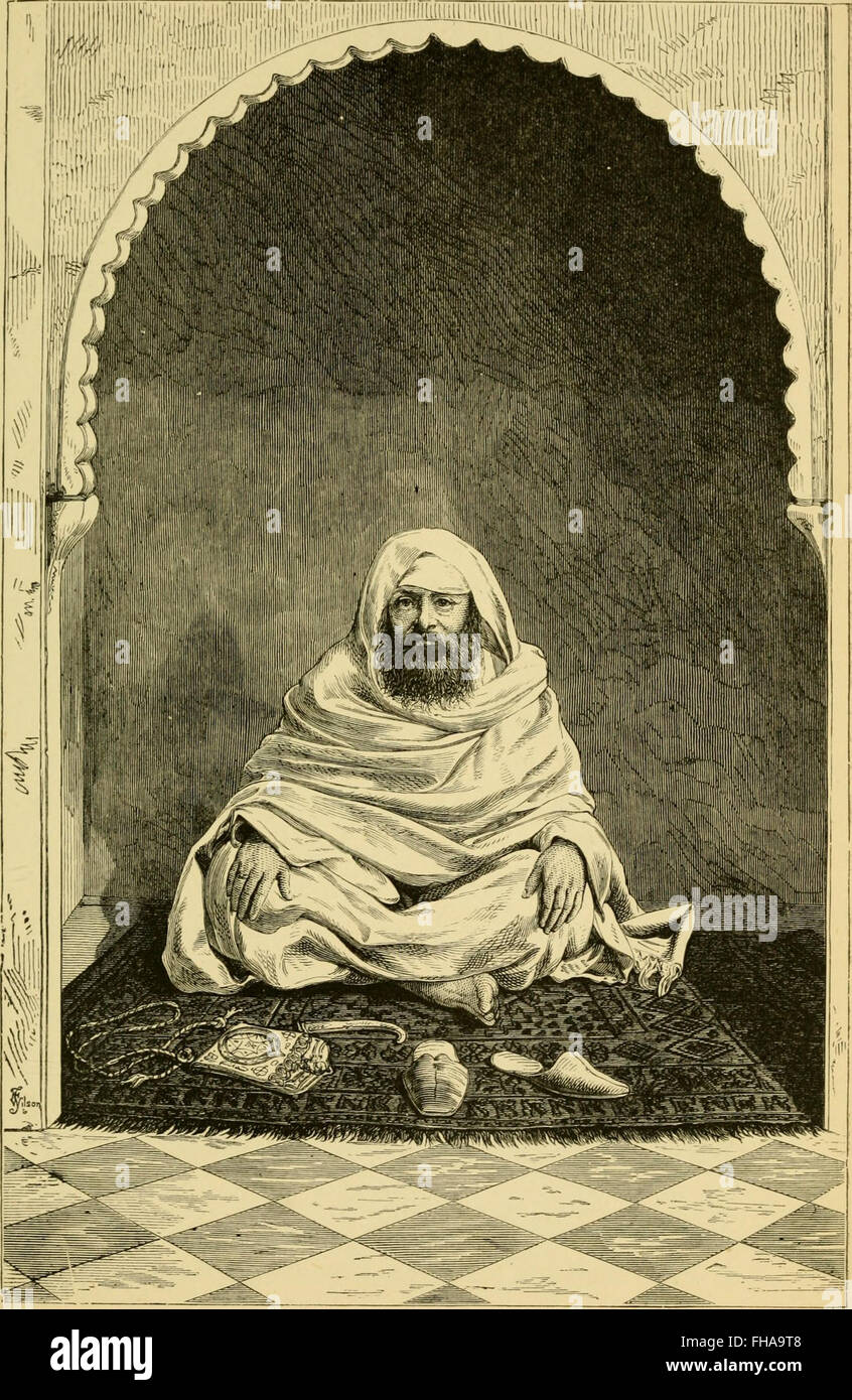 Marocco and the Moors- being an account of travels, with a general description of the country and its people (1891) Stock Photo