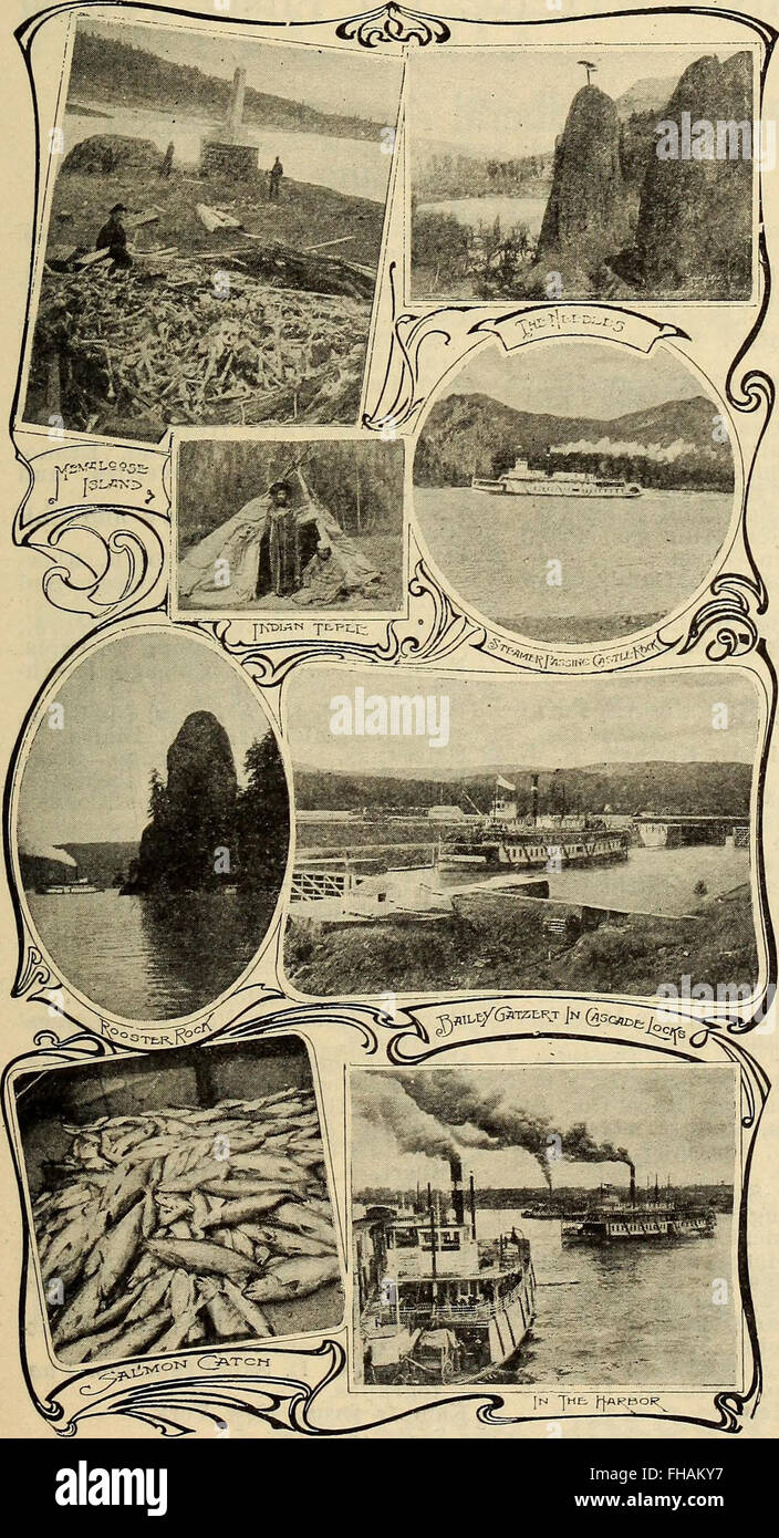 Official guide to the Lewis and Clark centennial exposition, Portland, Oregon, June 1 to October 15, 1905 (1905) Stock Photo