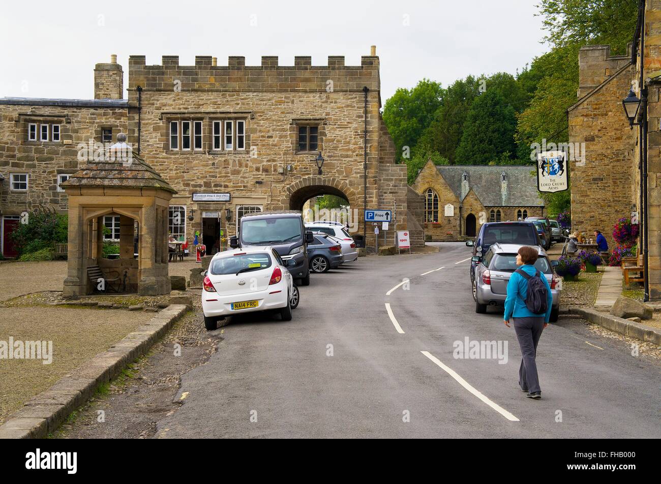 Blanchland Abbey Gatehouse & Village Square, Blanchland. North Pennines