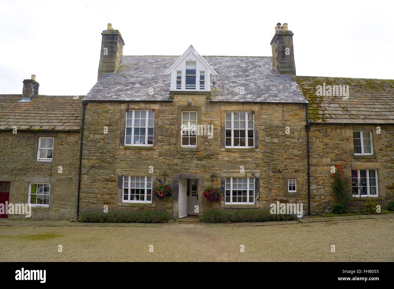 The Angel annexe. Lord Crewe Arms. Blanchland, Derwent Valley, North Pennines Area of Outstanding Natural Beauty, Northumberland Stock Photo