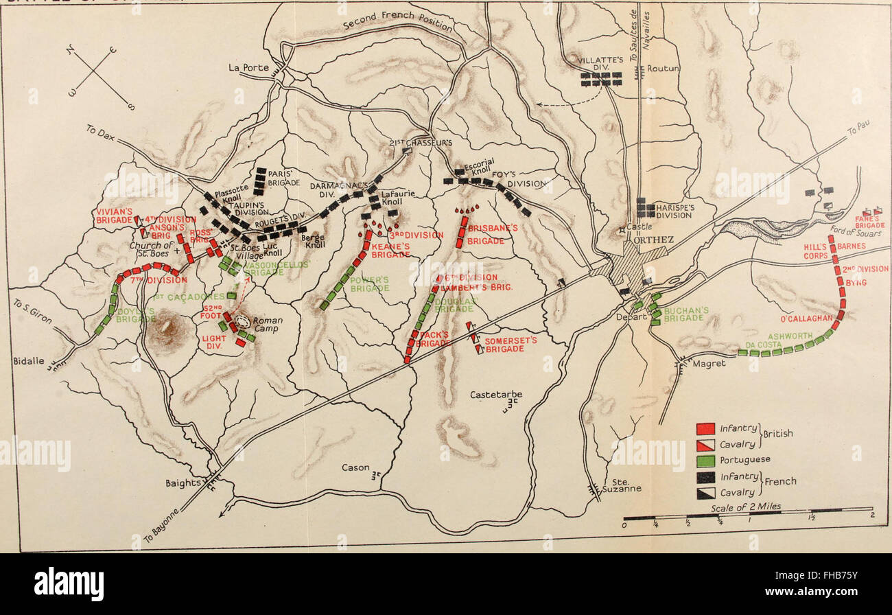 A history of the Peninsular War (1902) Stock Photo