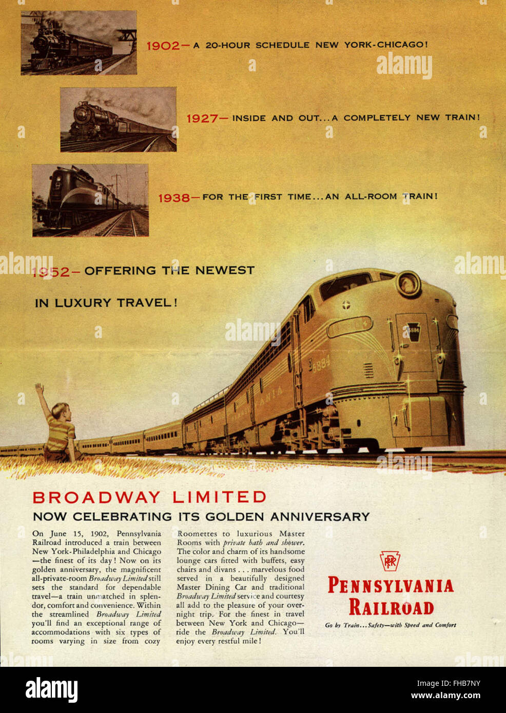 Pennsylvania Railroad Poster High Resolution Stock Photography and ...