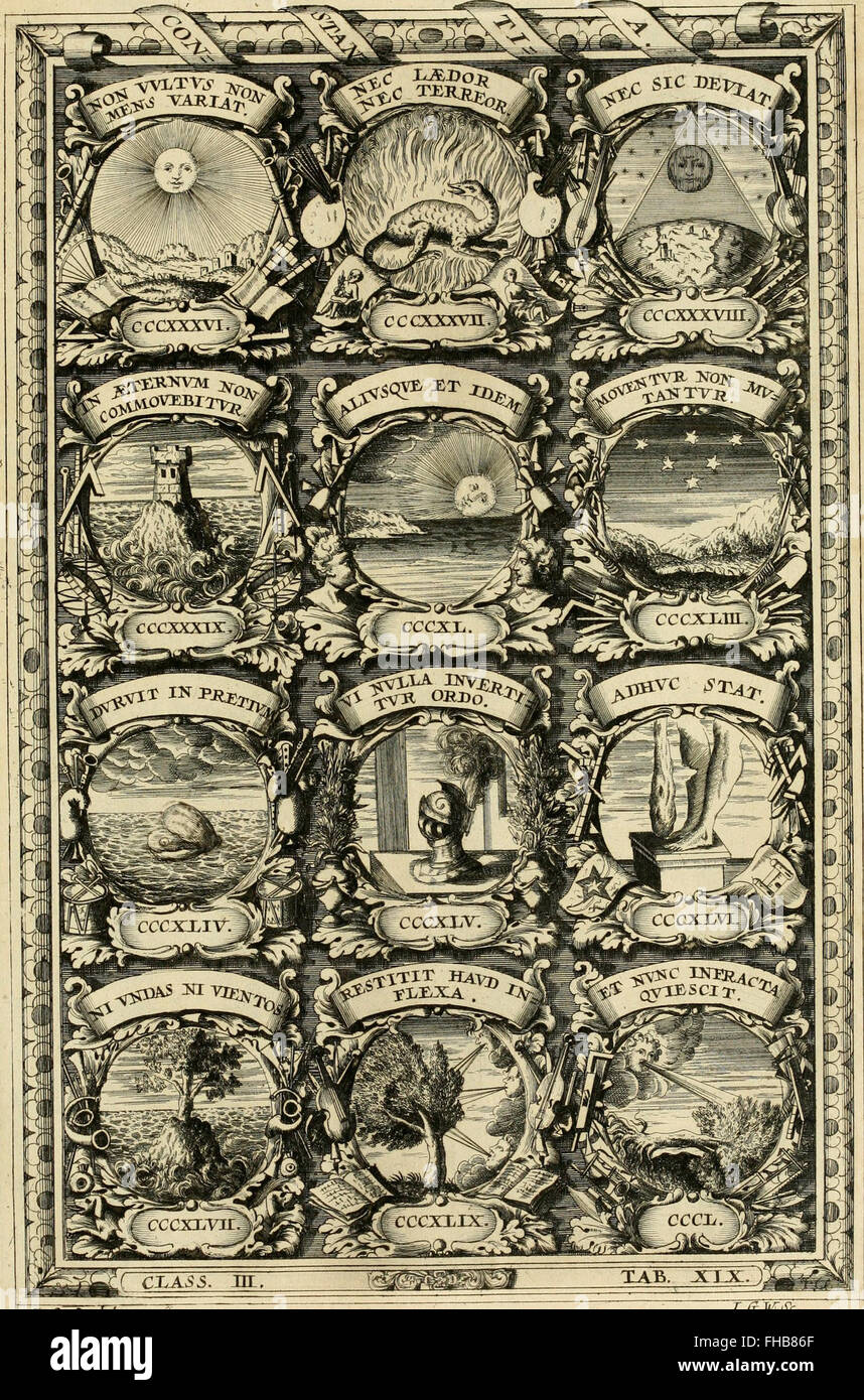 A 1702 treatise on symbolic art, exploring the use of symbols in visual ...
