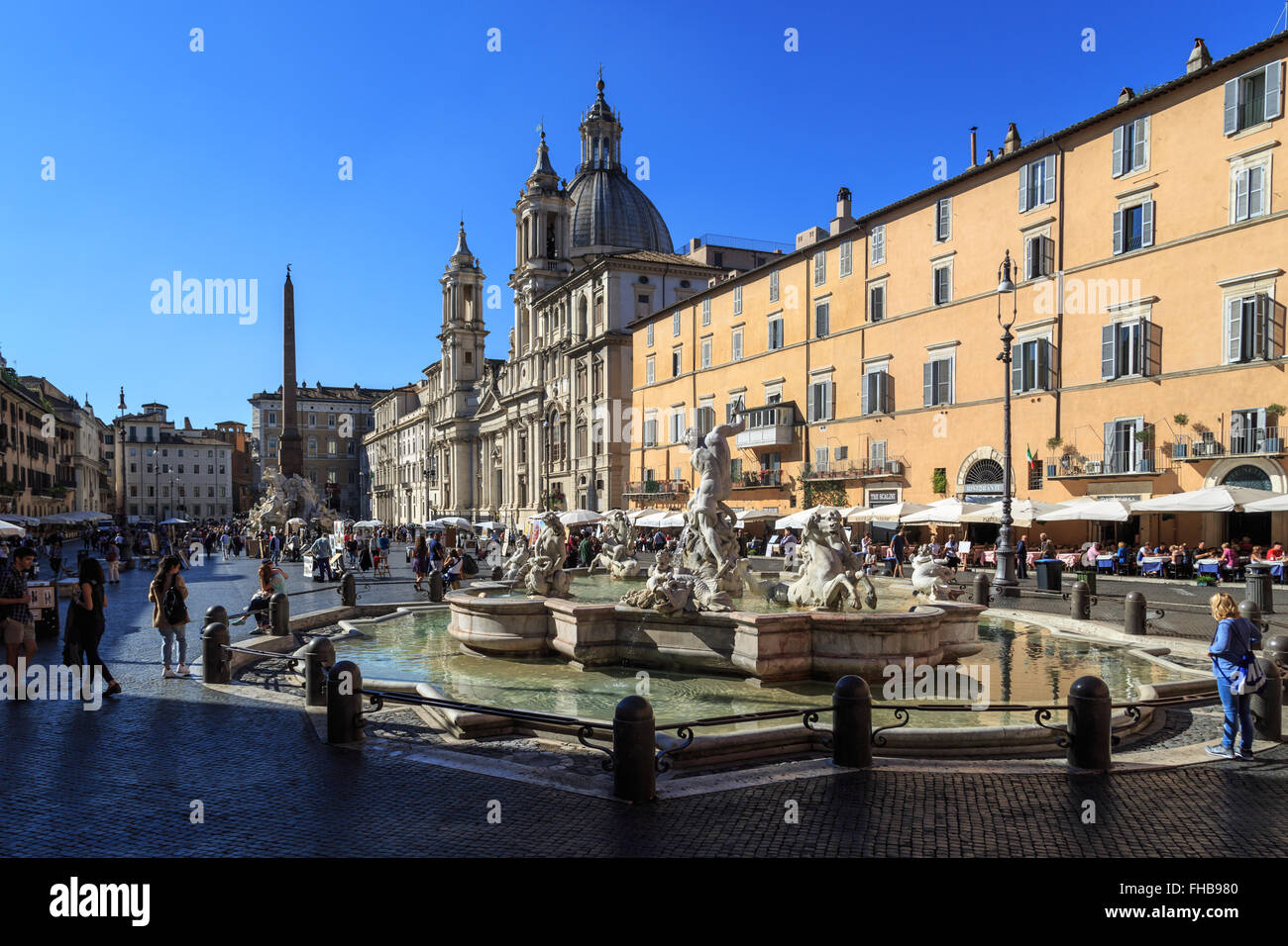 Editorial piazza navona rome hi-res stock photography and images - Alamy