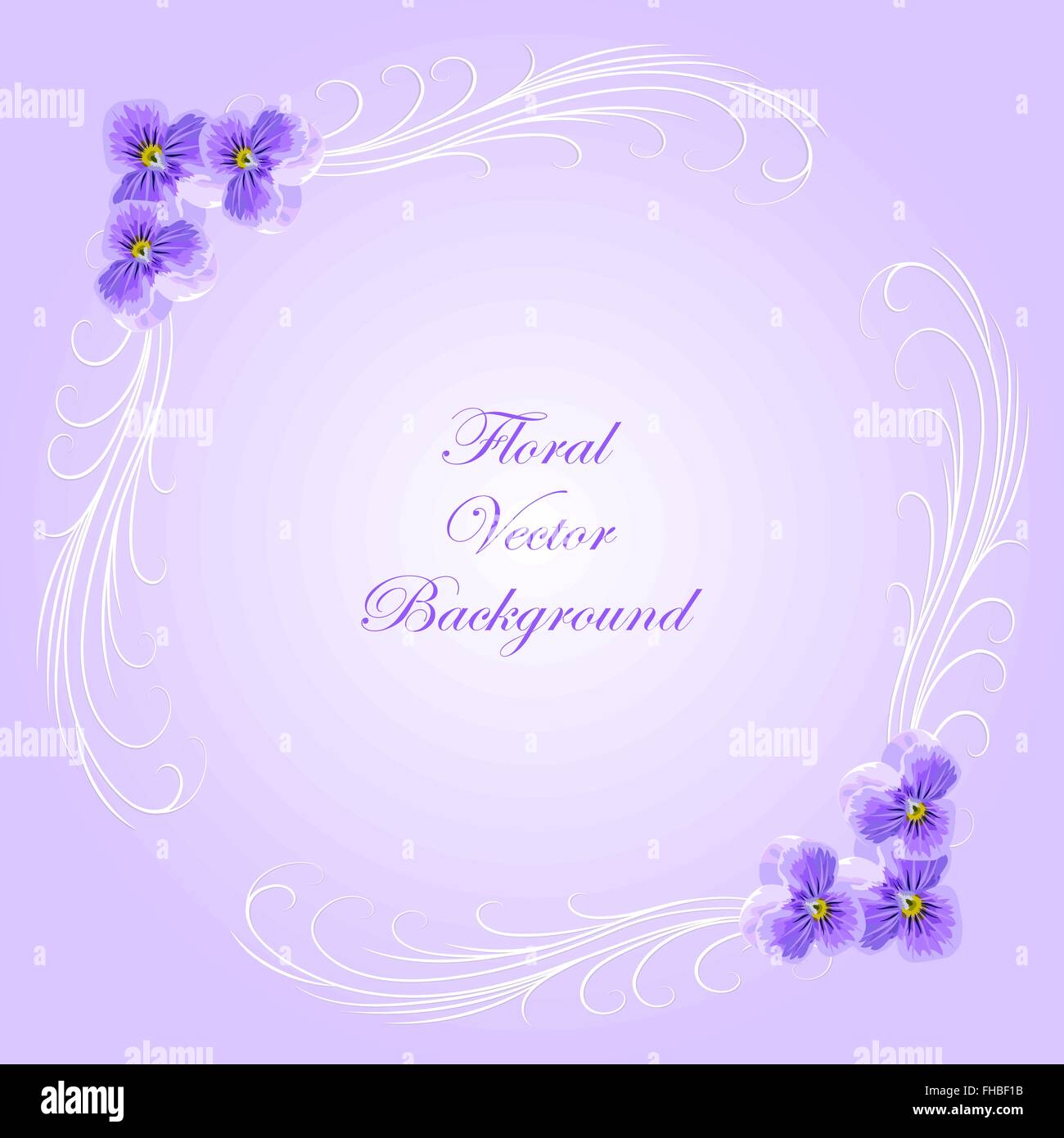 Floral vector background Stock Vector Image & Art - Alamy