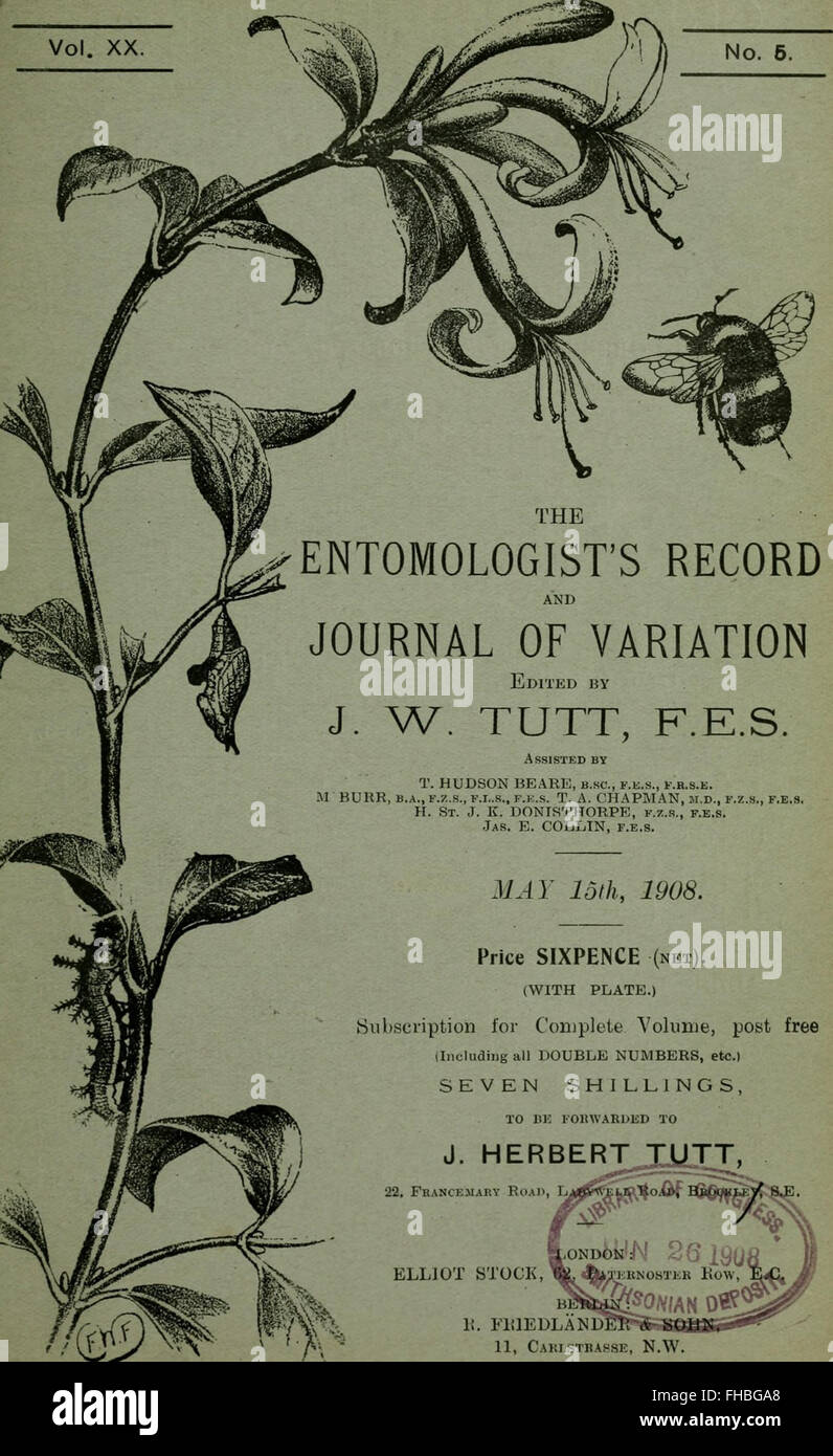 A journal dedicated to entomology, focusing on the study of insect ...