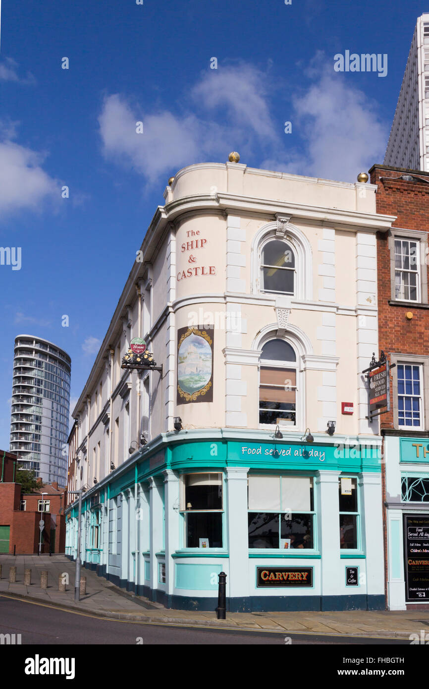 The Ship and Castle, Queen Street, Portsmouth. A Fullers public house