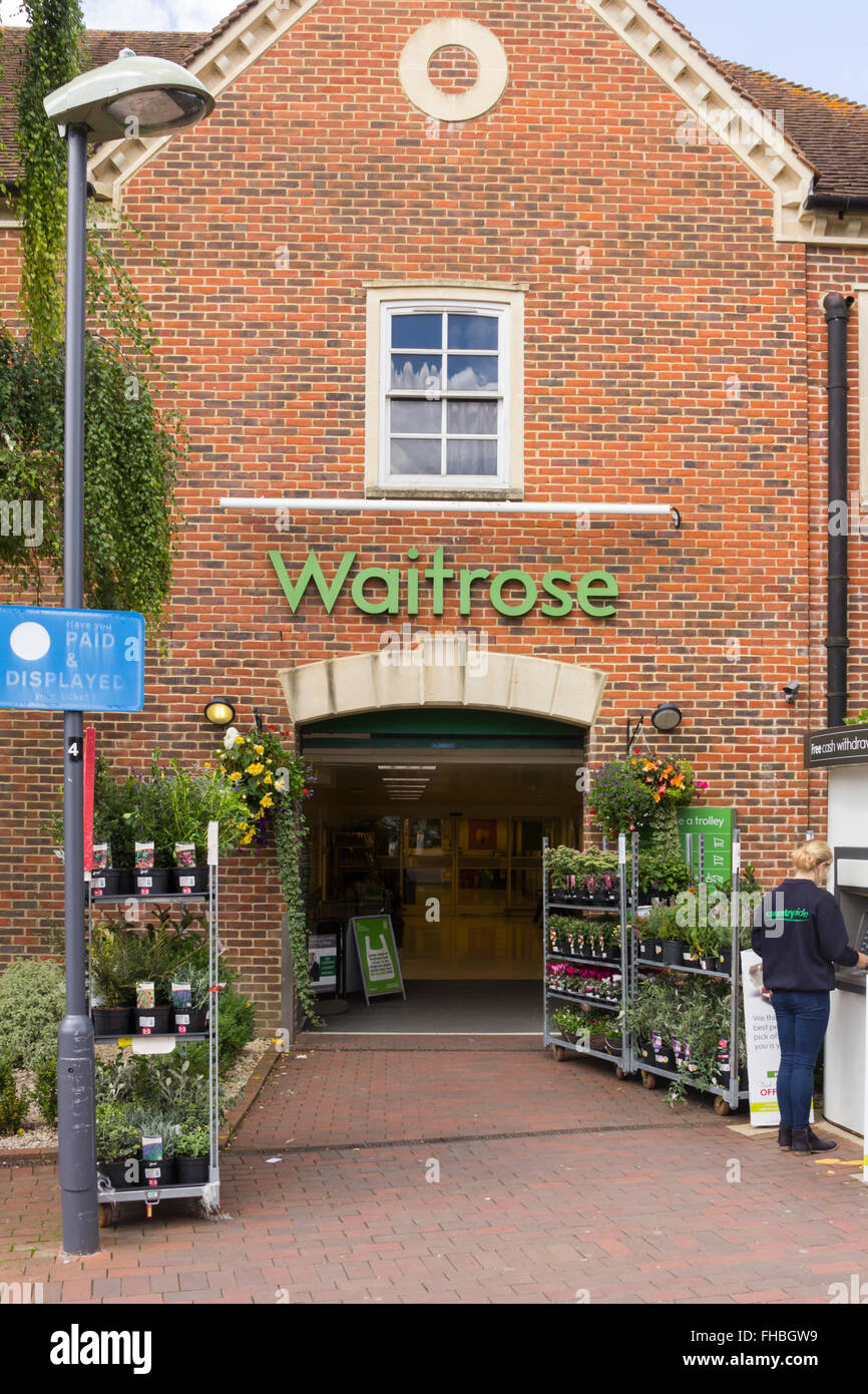 Waitrose assistant hires stock photography and images Alamy