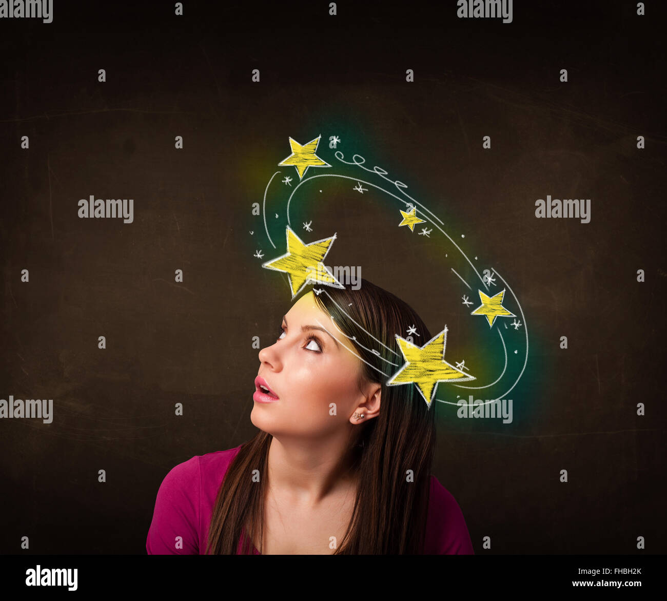 Seeing stars dizzy hires stock photography and images Alamy