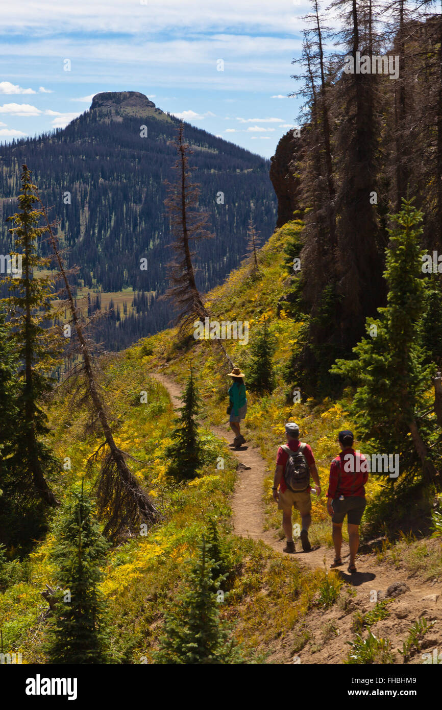 Continental divide national scenic trail hires stock photography and