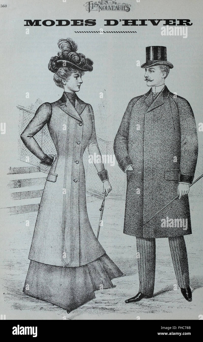 1900 fashion hi-res stock photography and images - Alamy