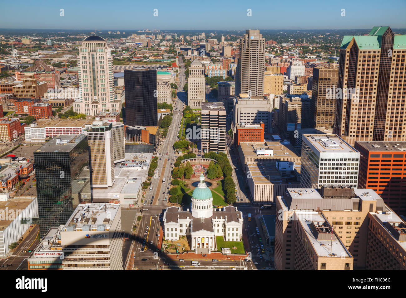ST LOUIS, MO, USA - AUGUST 26: Downtown St Louis, MO with the Old Stock Photo: 96771652 - Alamy