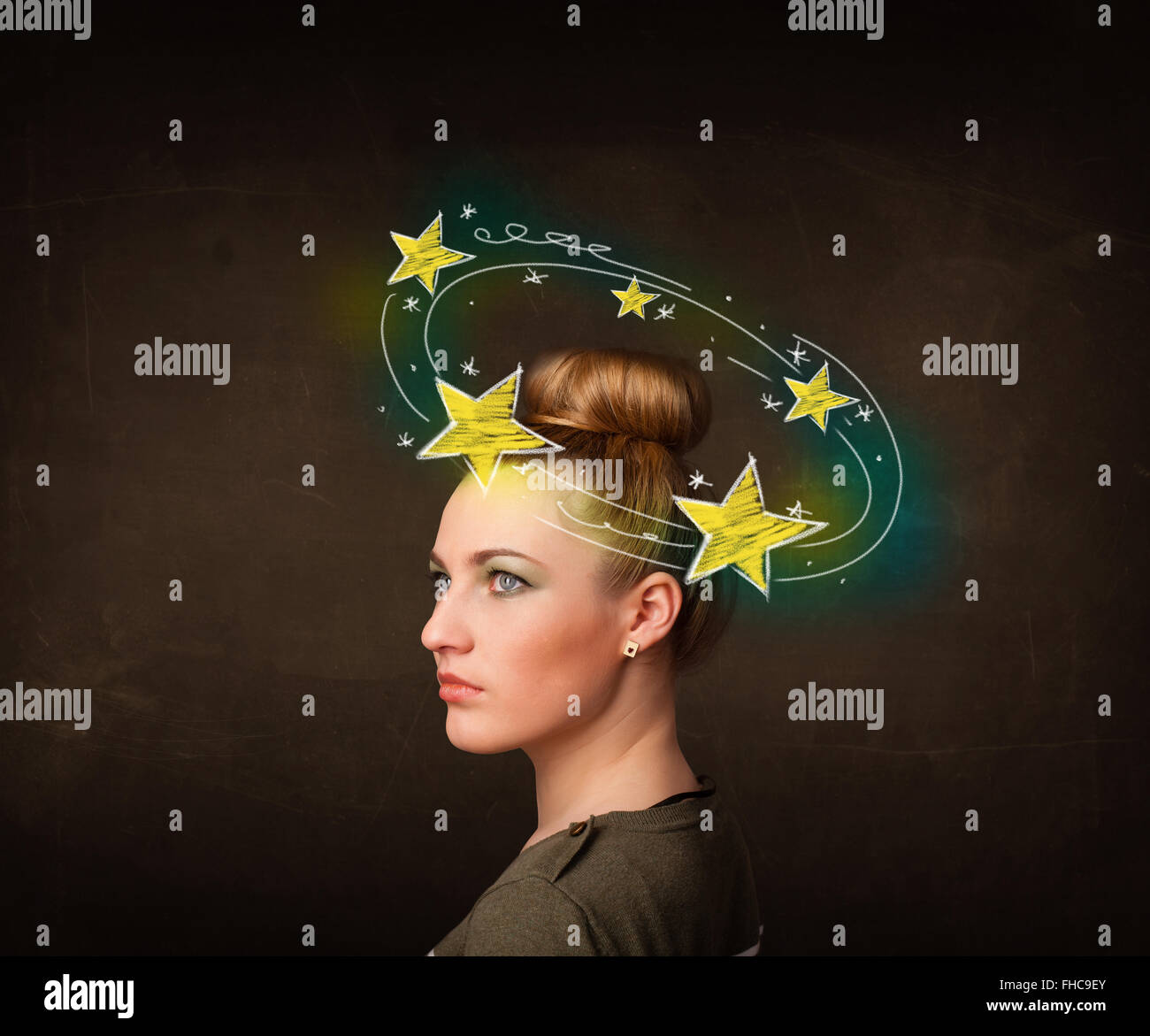 Seeing stars dizzy hires stock photography and images Alamy