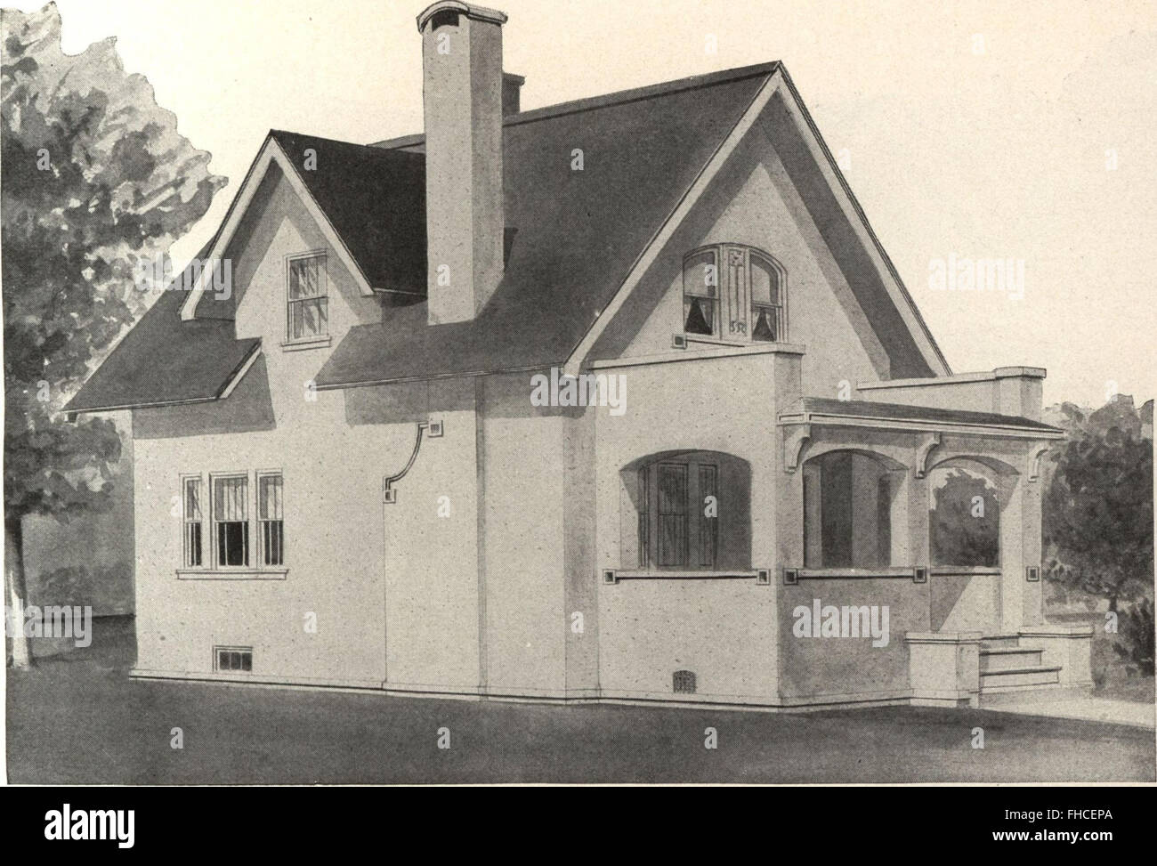 A 1908 guide on constructing cement houses, providing step-by-step