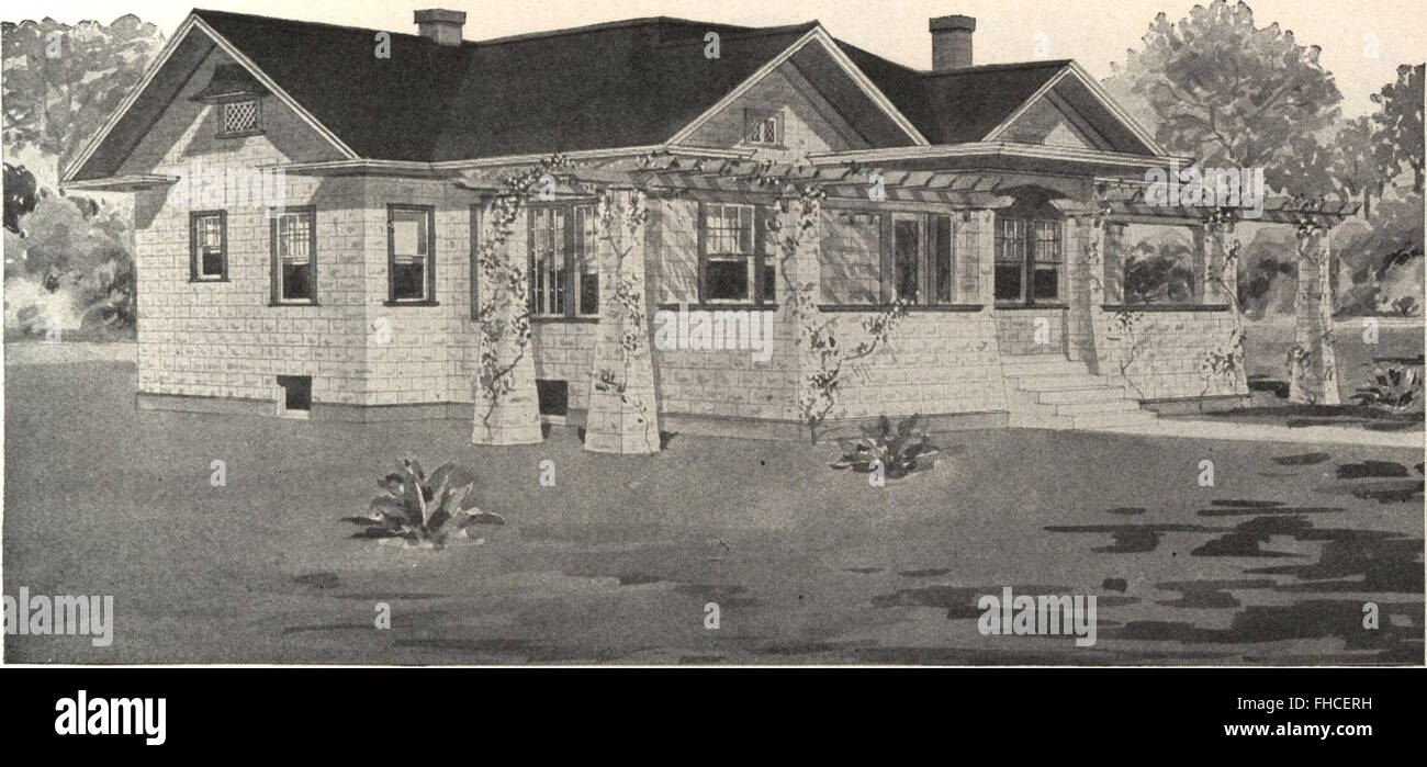 A 1908 guide to constructing cement houses, outlining methods and