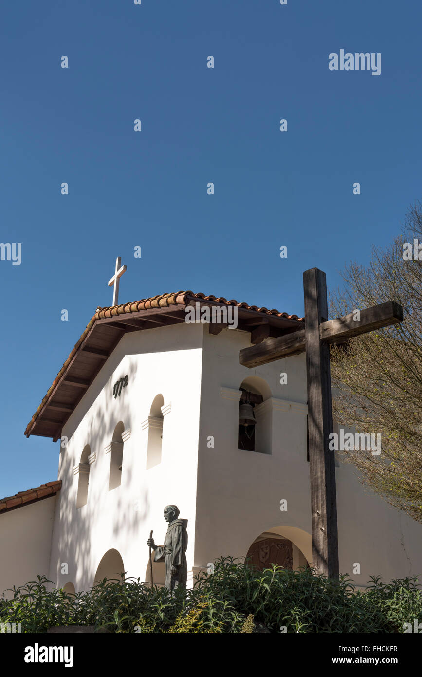The Mission at San Luis Obispo, California, USA Stock Photo