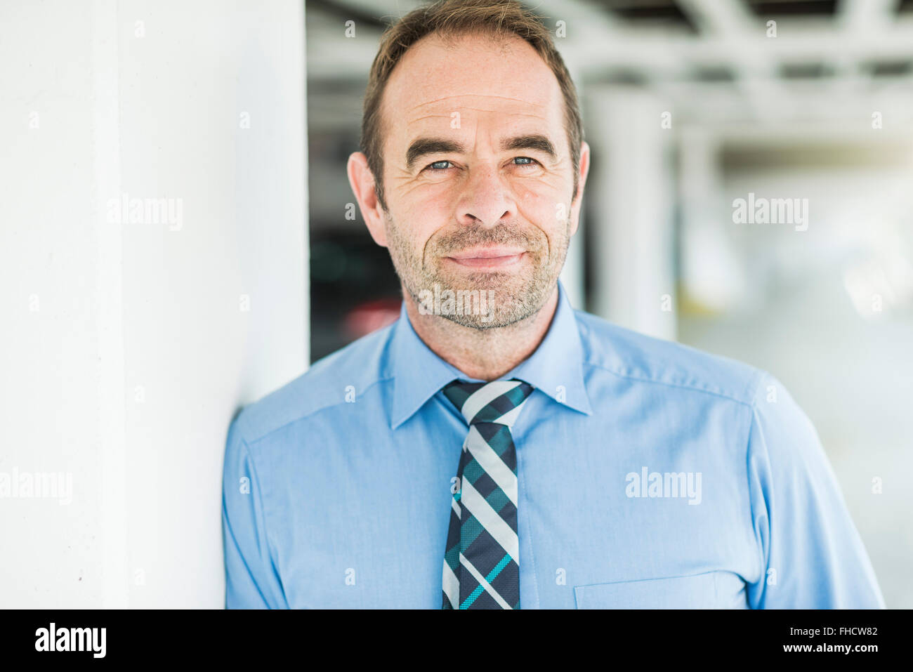 Portrait of confident businessman Stock Photo