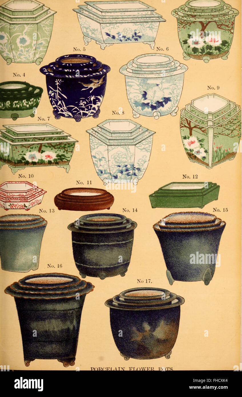 A comprehensive catalog of various plants including ornamental trees