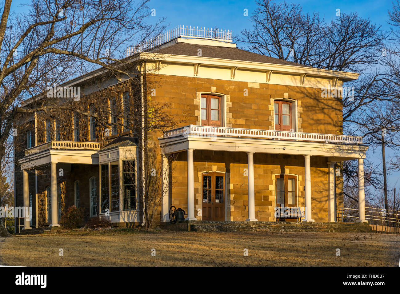 Five Civilized Tribes Museum in Muskogee, Oklahoma Stock Photo