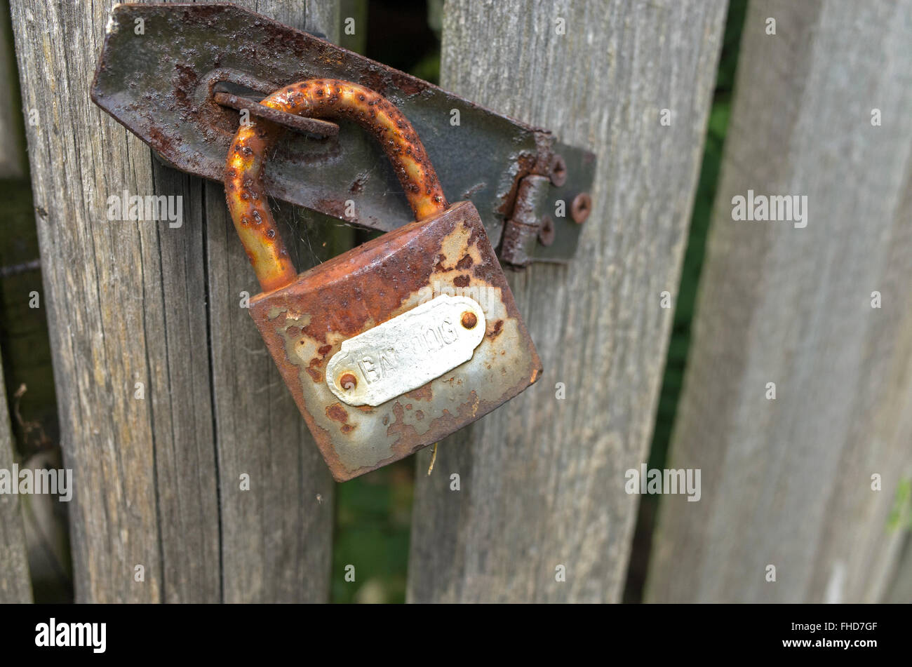 Old Outdoors Outside Security Doors Home Stock Photos Old