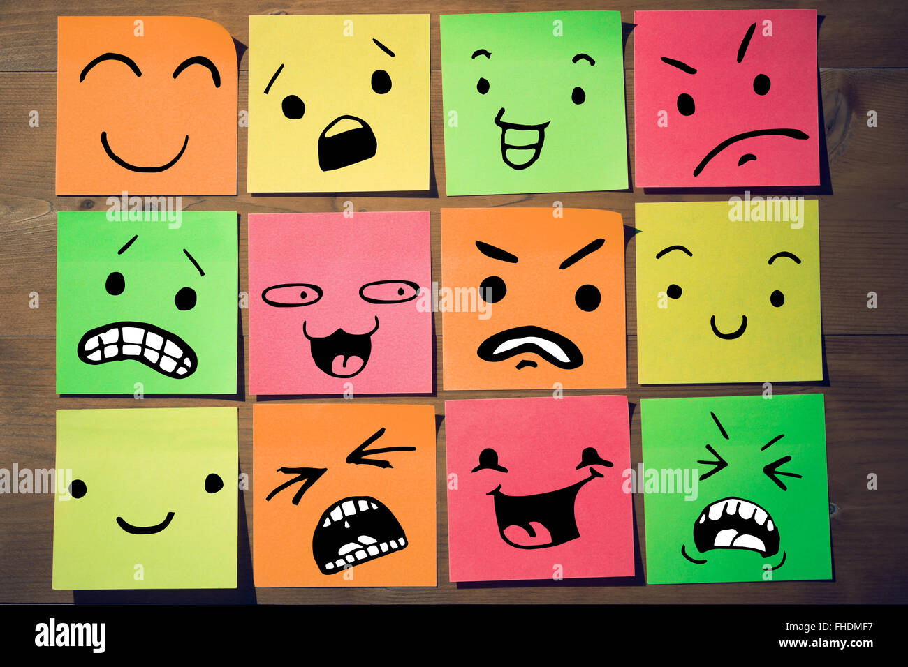 Composite image of angry face Stock Photo