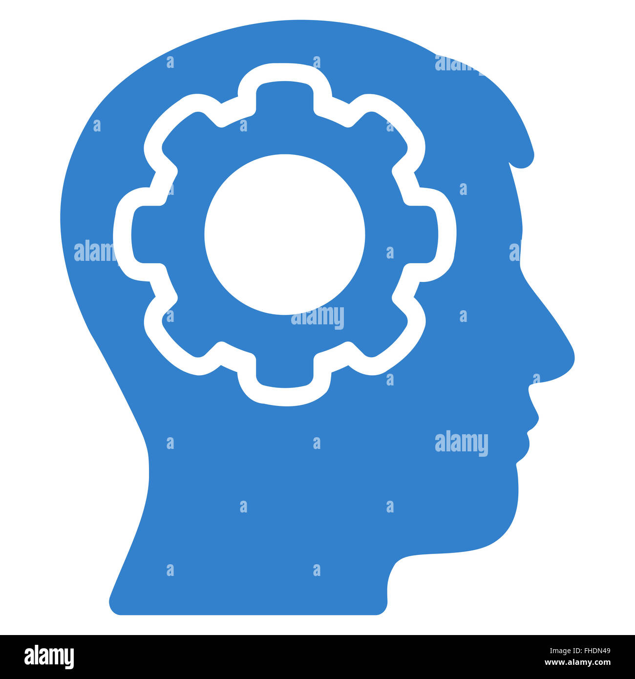 Human Mind Icon Stock Photo - Alamy