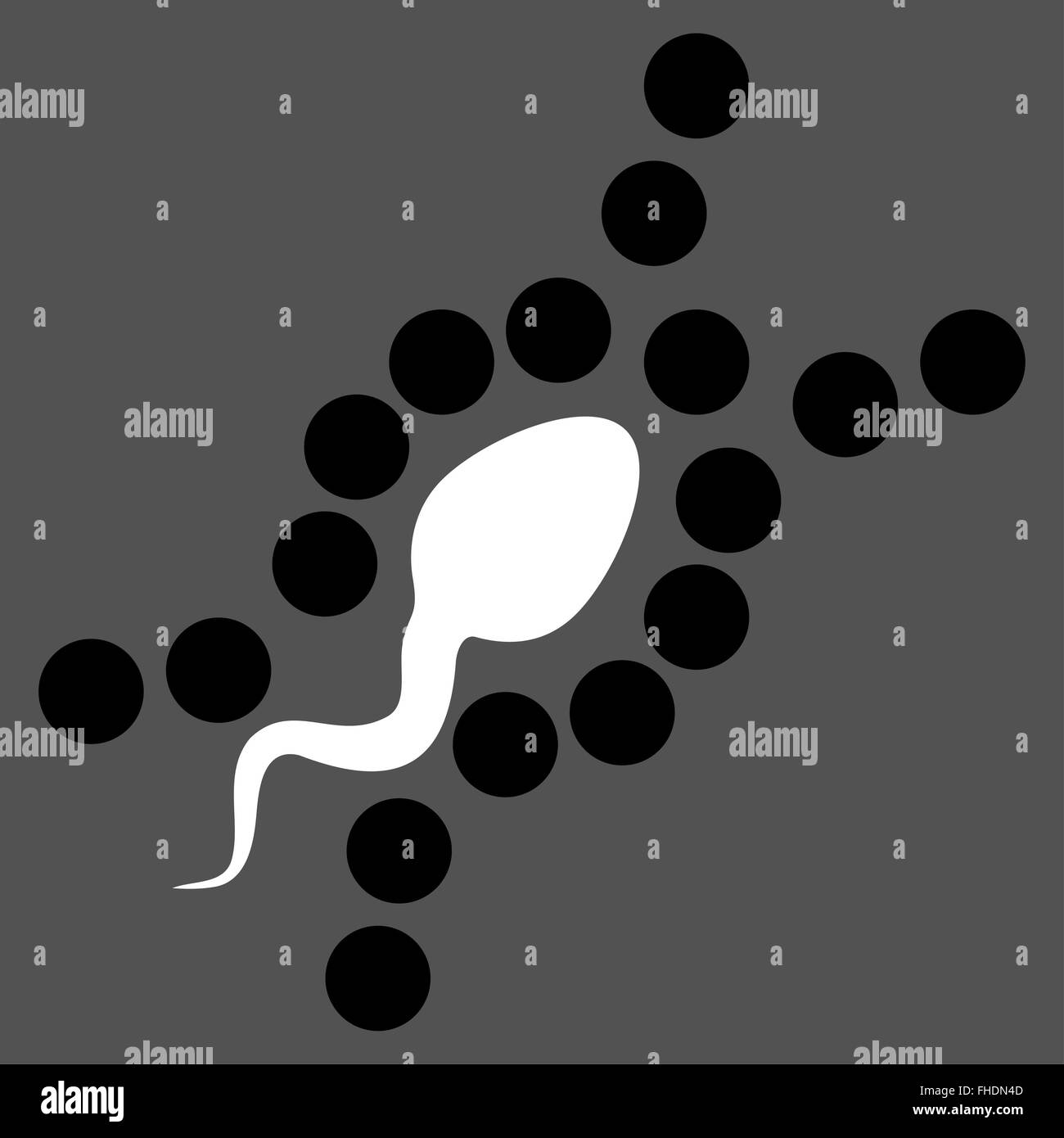 Dna Replication Icon Stock Photo - Alamy