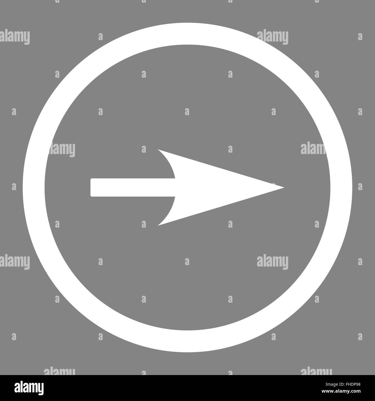Arrow Axis X flat white color rounded raster icon Stock Photo - Alamy