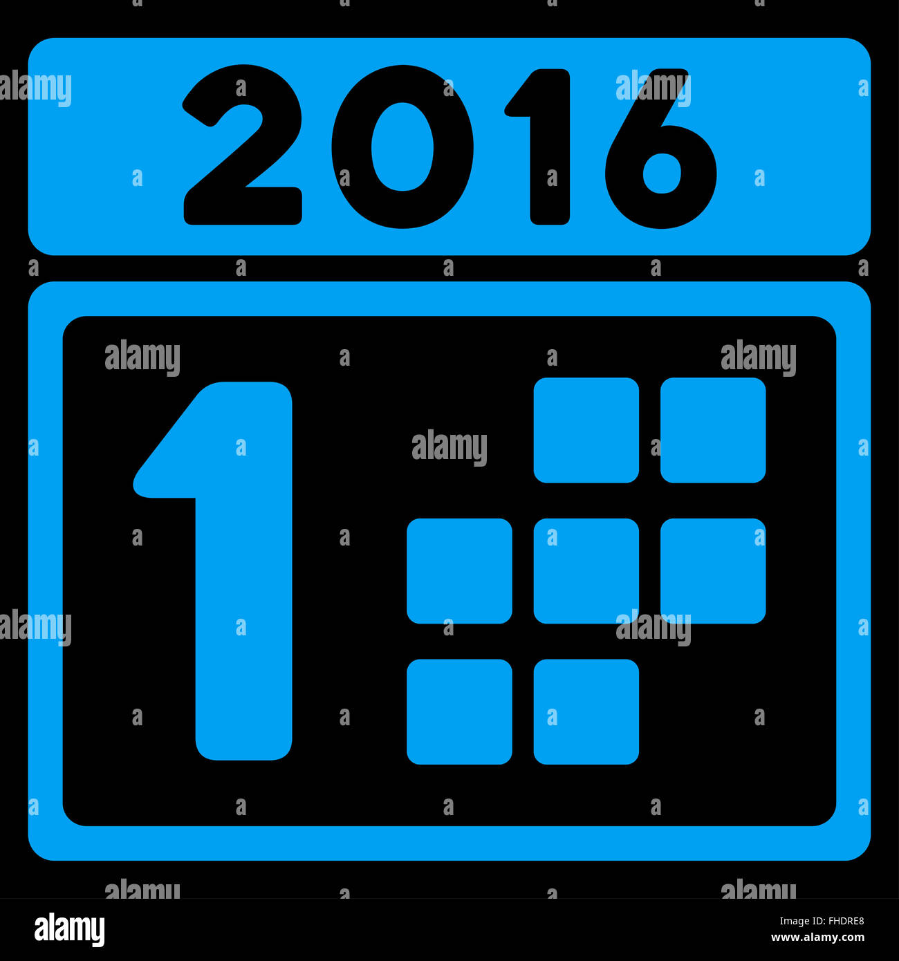 2016 Day Icon Stock Photo - Alamy