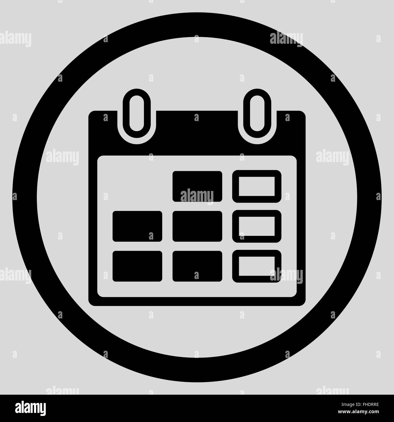 Plan Week Icon Stock Photo - Alamy