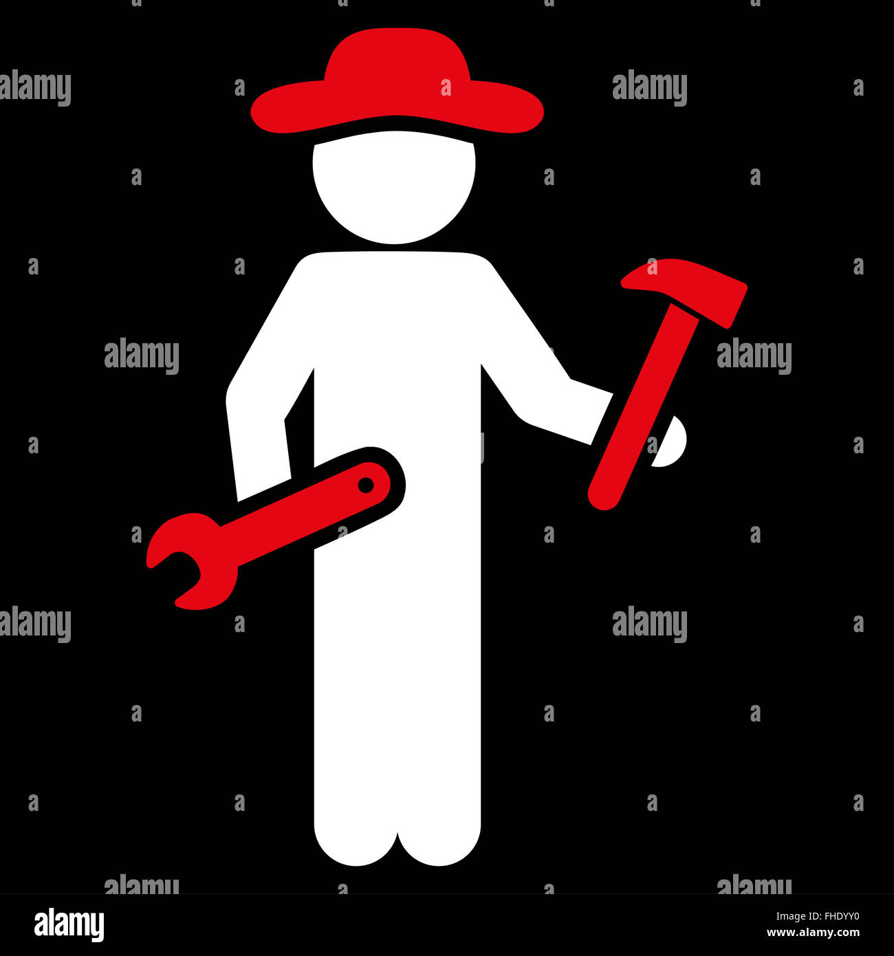 Fellow Serviceman Icon Stock Photo - Alamy