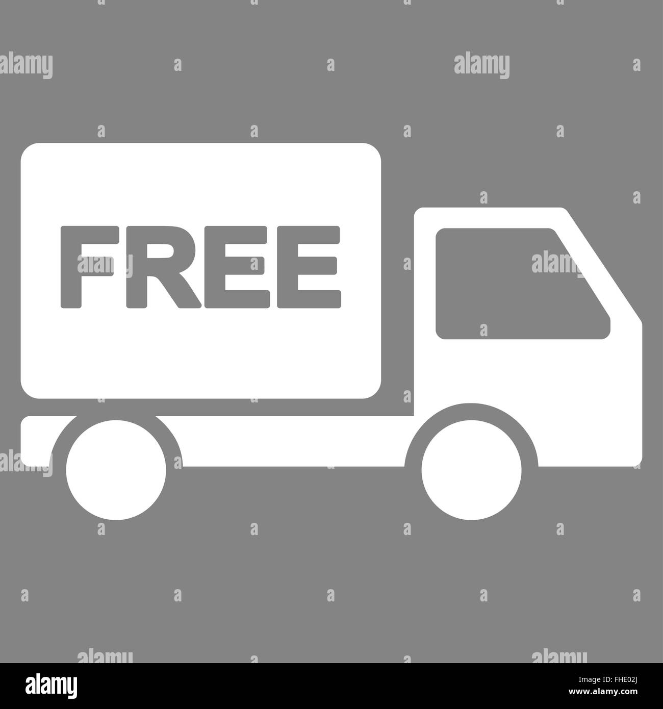 Free Delivery icon from Business Bicolor Set Stock Photo