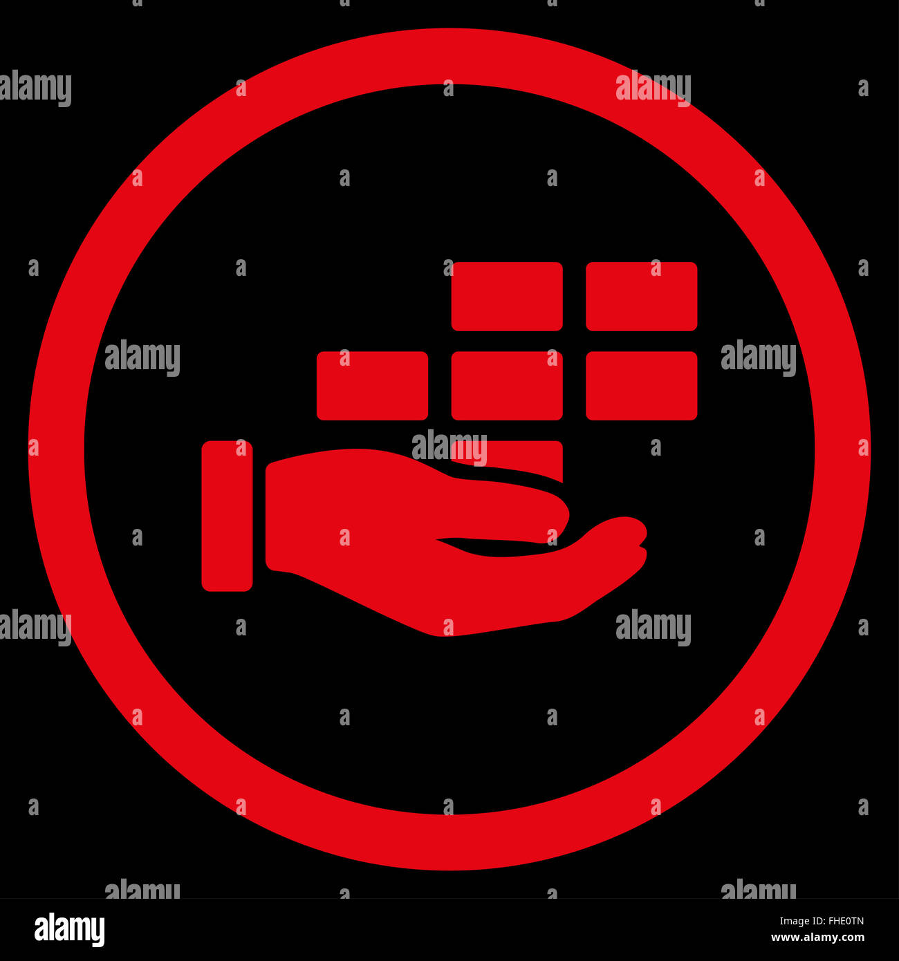 Service Schedule Icon Stock Photo - Alamy