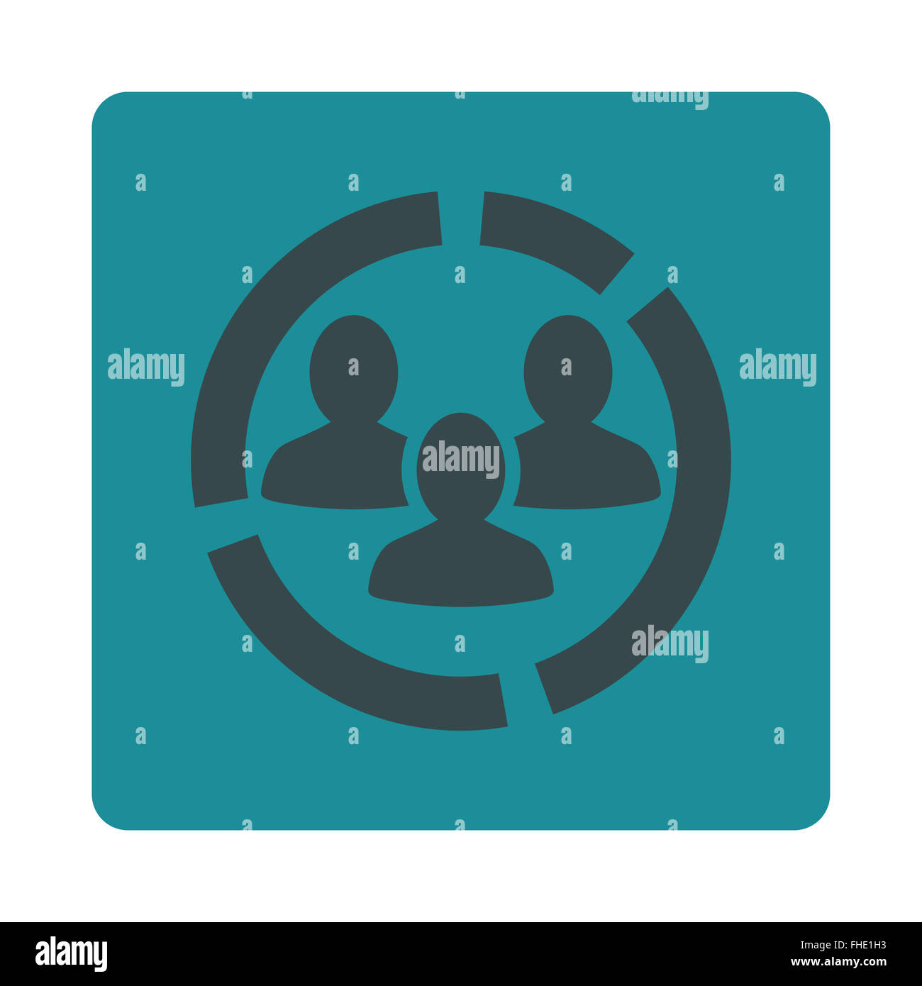 Demography diagram icon Stock Photo - Alamy
